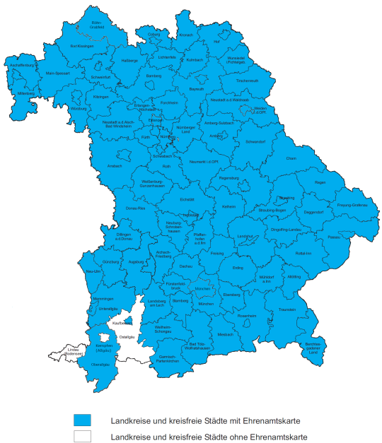 Teilnehmende Landkreise